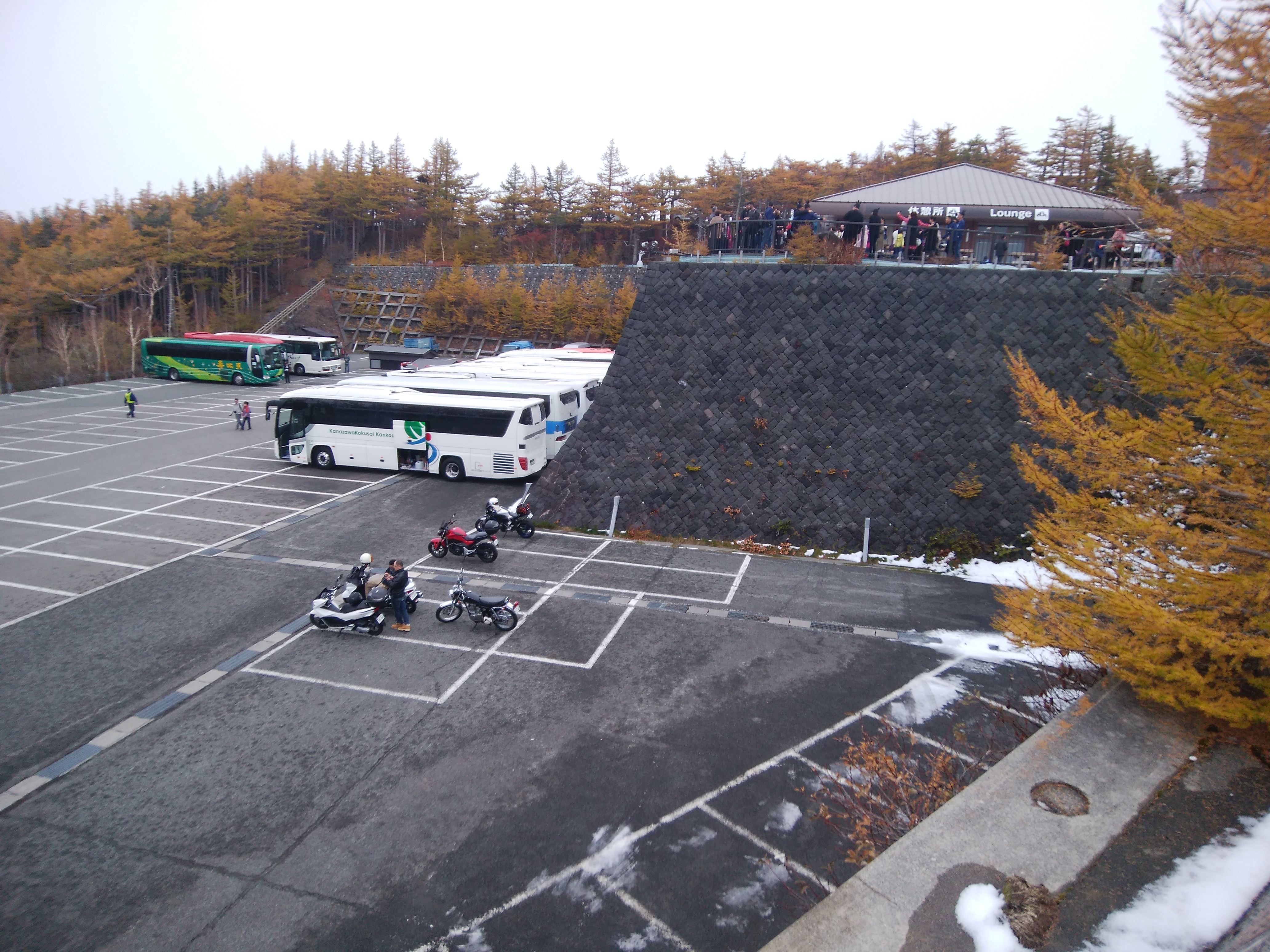 富士スバルライン五合目 第二駐車場