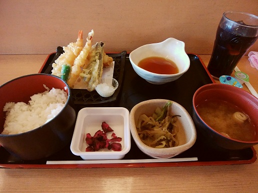 1番の天ぷら定食