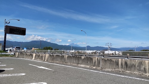 小田原PAからの富士山