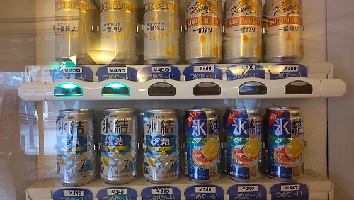 堂ヶ島温泉ホテル 自動販売機