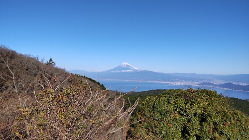 だるま山高原展望台からの富士山