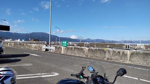 小田原PAからの富士山