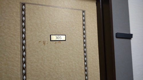 客室は本館3階305号室