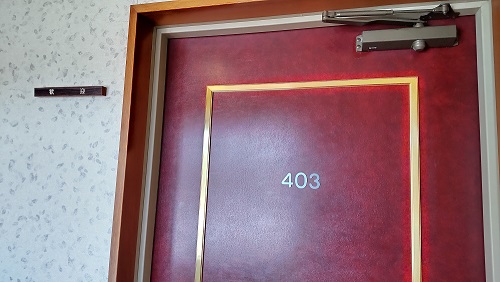 客室は4階403号室